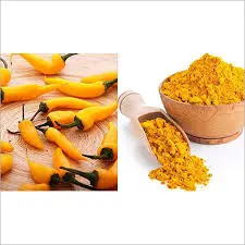 Yellow chilli powder